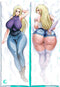 Funda de almohada corporal Yuki Tsukumo Dakimakura